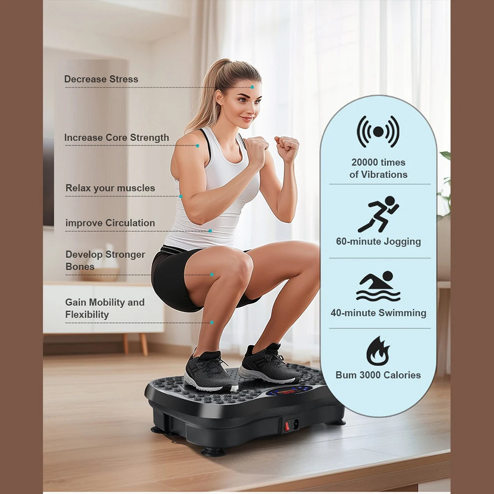 Vibration Plate Exercise Machine