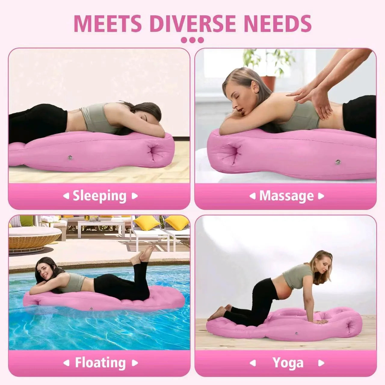 Inflatable Mat Mattress Pregnancy yoga mat