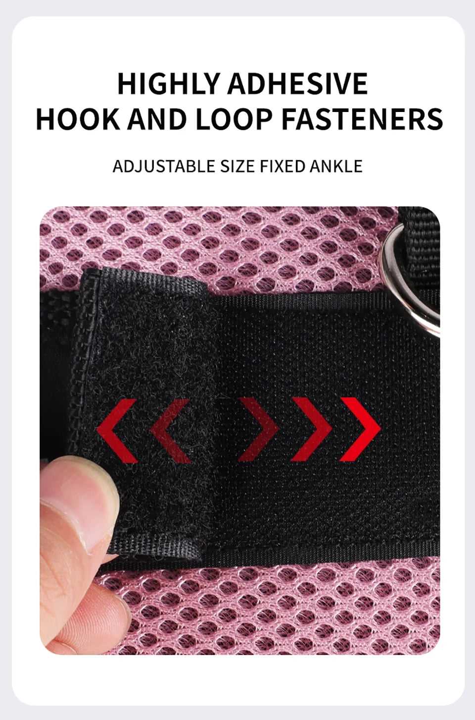 1Pcs Fitness Ankle Straps for Cable Machines Padded Ankle Cuffs