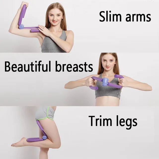 Home Fitness Equipment PVC Leg Thigh Exercisers