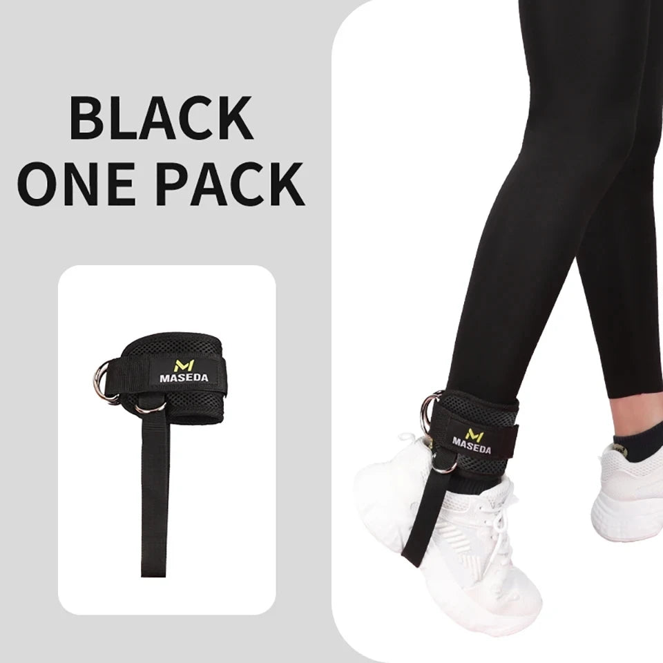 1Pcs Fitness Ankle Straps for Cable Machines Padded Ankle Cuffs