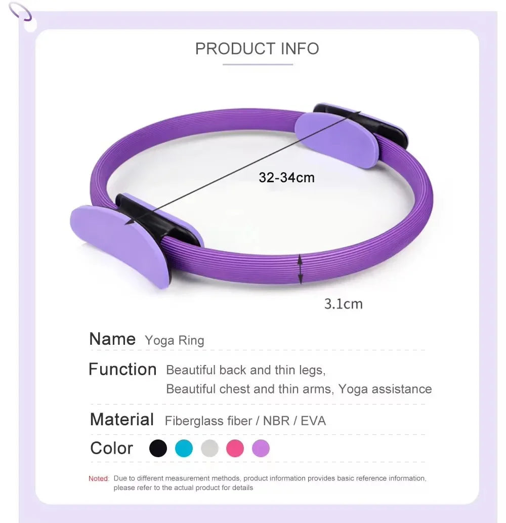 Yoga Fitness Ring Pilates Ring Women Girl