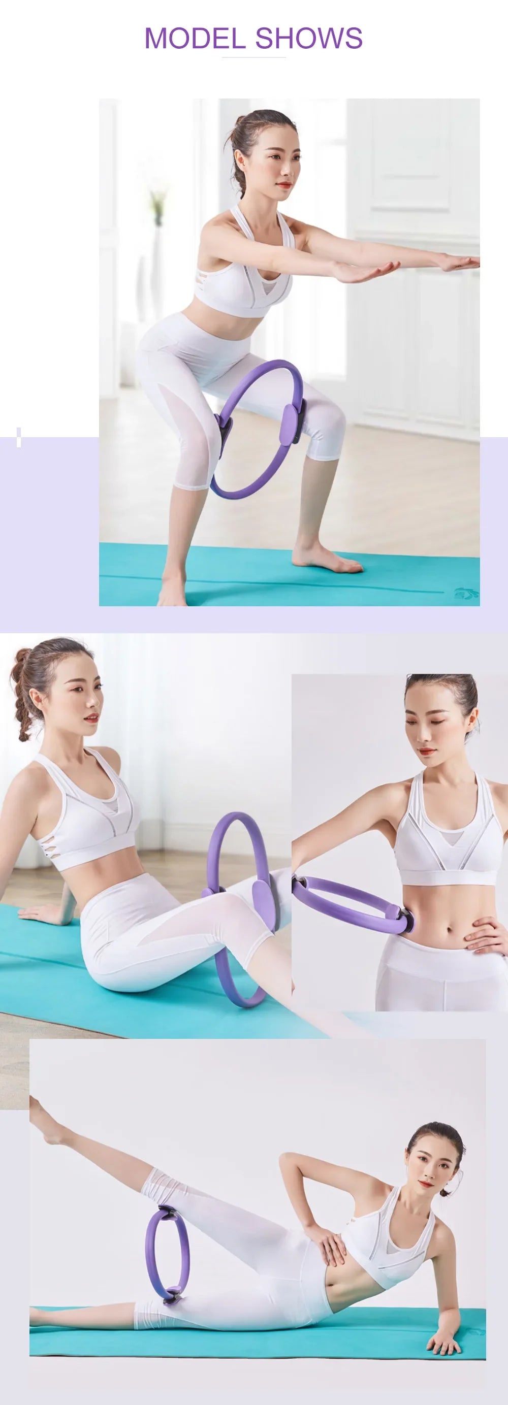 Yoga Fitness Ring Pilates Ring Women Girl