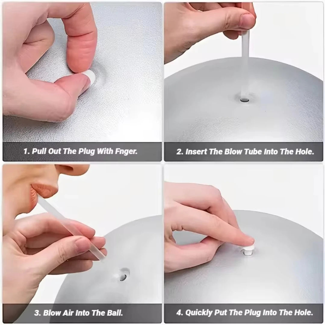 New Yoga Pilates Ball Exercise Gymnastic Fitness