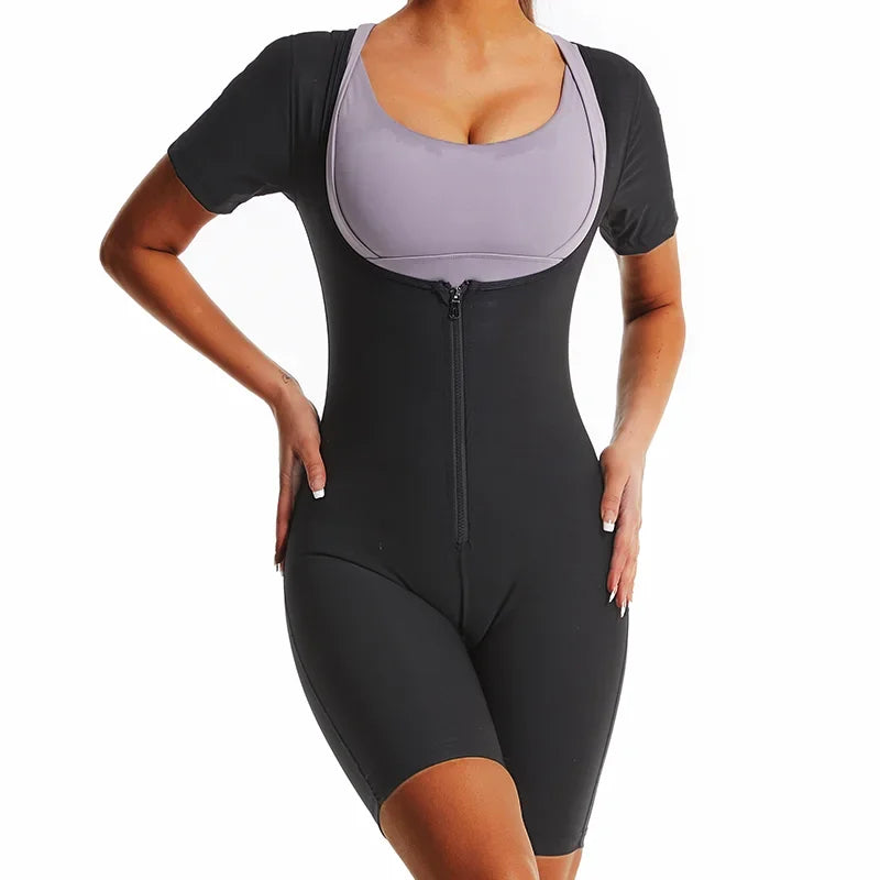 Women Sauna Suit Sweat Shirts Slimming Hot